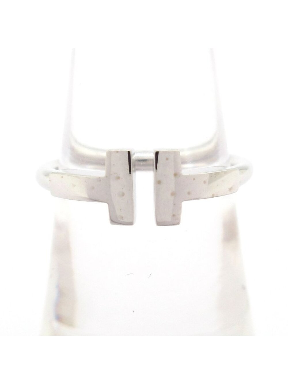 Tiffany & Co Ring T Wire 18k White Gold